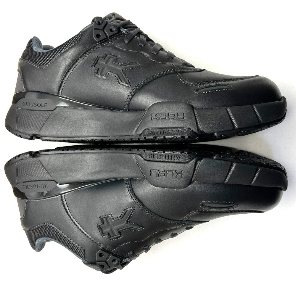KURU womens Kinetic 2 Smokestack Black Size 10.5 M